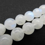 Aランク/ブルームーンストーン/size(7.5㎜玉)/1set(2玉)/No.4128-w/神秘的な月のパワーを秘めた『愛を伝える石』