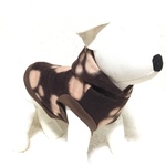 ※再販不可※フリースパーカータンクトップ (SS~L,ダックス)サイズ【肉球】 犬服 ドッグウェア 小型犬 あったか 秋冬 