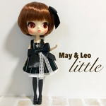 May&Leo little＊大きなリボンのラッピング・ワンピ
