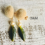 beigeピアス handmade🍂