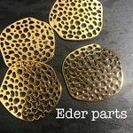 【2個】design plate  charm
