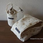 bibrou様専用ページ♡　一眼レフ　ケース　望遠レンズケース　 お星さまプリント柄　２点セット