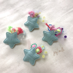流れ星★*･ﾟ｡ヘアクリップ