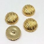 18mm 4個 ゴールドボタン