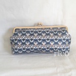 libertyのがま口ポーチ♡