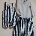 shoko0808さまオーダーサロペットとママワンピース