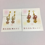 小さなお花のイヤリング