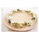 【お客様専用＊再販です】ふんわり＊やさしい花冠*♪ナチュラルアンティーク