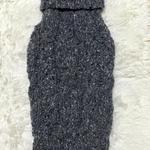 犬服 ニット ML(DM) 杢調グレー 送料込 値下げ