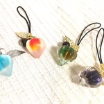 Pi様オーダー品/鬼灯ストラップ4点