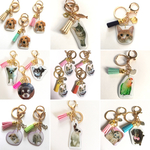 うちの子♡タッセル付き キーホルダー