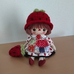yutakkoドール（カントリードール）いちごちゃん（M）