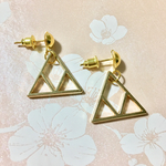 ミニピアス ほんのりシェルパールカラー