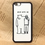 クマとおじさん iPhone ケース