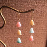 チェコガラスビーズピアス