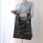迷彩柄 エコバッグ  Ｌサイズ