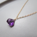 Jewelry necklace "Amethyst"