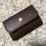 コインケース  カードケース 焦げ茶 茶