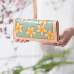 レディース 長財布、ハンドメイド本革長財布