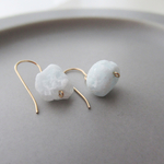 原石ピアス《Hemimorphite》