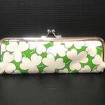 がま口屋  メガネケース クローバー