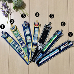 【紐付きで便利】17柄♡ものさしケース パイピング仕立て 男の子　布製　新幹線　電車　宇宙　星柄　ゾウさん　ネコ　オーダーOK  物差し　30cm 選べる