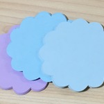 かすみ草（青色系）　コメントカードセット　*コメカ* 30枚セット 