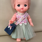 メルちゃんサイズのワンピース(値下げ中)