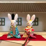 ウサギさんお雛様