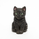 コルクのブラックスモーク猫