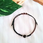 タイガーアイとブラックオニキスのブレスレット