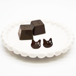 ショコラにゃんこ（チョコレート）ピアス/イヤリング