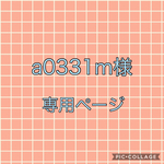 a0031m様専用ページ
