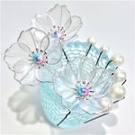 真珠花の９本セットかんざし(白)