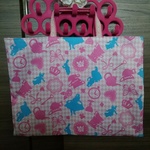 レッスンバック♡アリス♢ラメ入りダイヤピンク♡