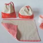 温もりのハーフリネン＊ランチ3点セット