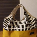 デイリーバッグ小　北欧モダン×マスタード