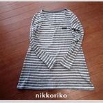 AラインTシャツ　チュニック丈