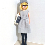 リカちゃん　クラシカルワンピース・ボーダー