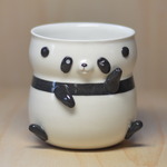 パンダ湯飲み（○ω＜）