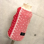 S＊小花レース柄ハイネック