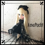 yuna140115ao様専用†バッスル風フィッシュテール・ワンピース（黒×グレー×黒レース）