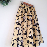 ＊flower bud♪ティアードスカート(black beige)＊