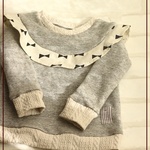 ﾘﾎﾞﾝ△ﾌﾘﾙｶｯﾄｿｰ△size90△ｸﾞﾚｰ