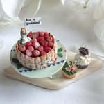 alice in wonderland★いちごとさくらんぼのオーバルシャルロットのセット★