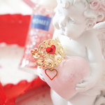バレンタイン限定♡love  ribbon サムリング