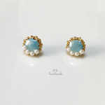 cerulean blue＊ピアス