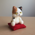 ムスッと顔のぶさかわ猫ちゃん