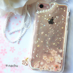 春＊桜のiPhone7ソフトケース
