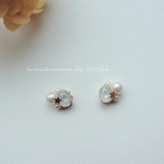 しずくswarovskiと星のビジュー♡